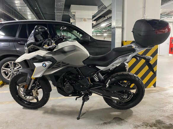 2021 BMW G 310 GS, белый, 650000 рублей - вид 1