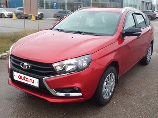 2021 Lada (ВАЗ) Vesta SW I, красный, 1090000 рублей, вид 1
