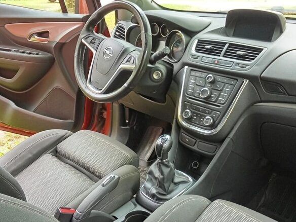 2014 Opel Mokka I, оранжевый, 1100000 рублей - вид 11