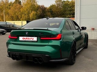 2021 BMW M3 Competition Package VI (G80), зелёный, 11900000 рублей, вид 3