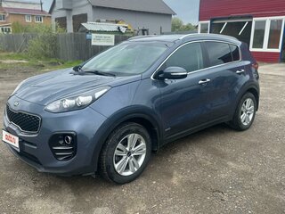 2016 Kia Sportage IV, синий, 1780000 рублей, вид 1