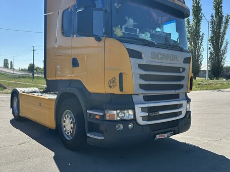 2011 Scania R-Series, жёлтый, 4500000 рублей, вид 1