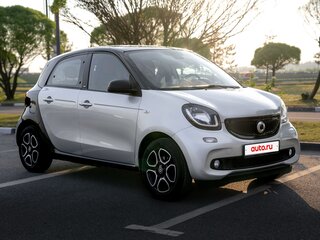 2017 Smart Forfour II, серебристый, 1550000 рублей, вид 2