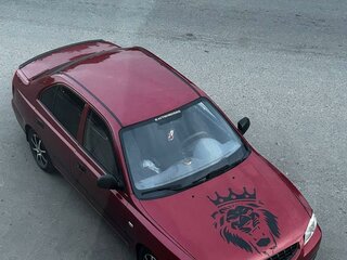 2005 Hyundai Accent ТагАЗ II, красный, 330000 рублей, вид 4