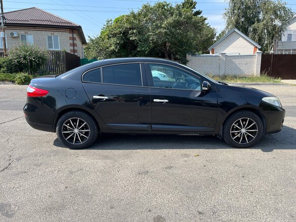 2012 Renault Fluence I, чёрный, 1100000 рублей - вид 4