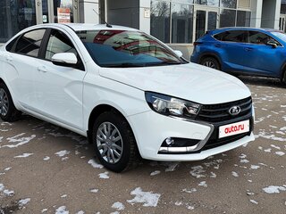 2016 Lada (ВАЗ) Vesta I, белый, 680000 рублей, вид 3