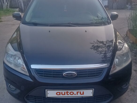 2008 Ford Focus II Рестайлинг, чёрный, 490000 рублей