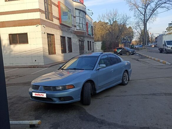 2003 Mitsubishi Galant VIII Рестайлинг, синий, 340000 рублей - вид 3