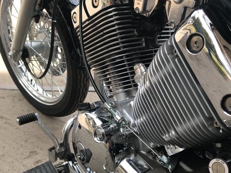 2003 Yamaha XV535 Virago, чёрный, 2000000 рублей, вид 4