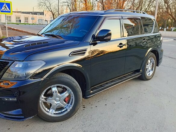 2013 Nissan Patrol VI (Y62), чёрный, 1800000 рублей - вид 18