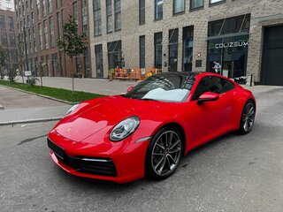 2019 Porsche 911 Carrera 4 VIII (992), красный, 12999999 рублей, вид 5