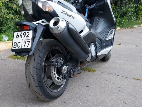 2012 Yamaha TMAX, белый, 600000 рублей, вид 3