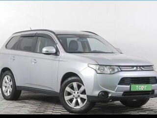 2012 Mitsubishi Outlander III, серебристый, 1500000 рублей, вид 3