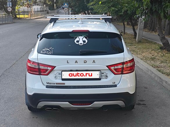 2018 Lada (ВАЗ) Vesta SW Cross I, белый, 1200000 рублей - вид 5
