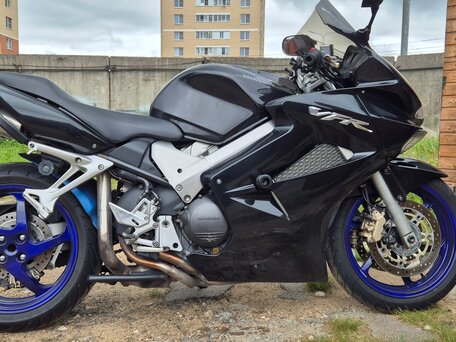 2006 Honda VFR 800, чёрный, 450000 рублей, вид 1