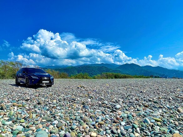 2016 Lexus RX 200t IV, синий, 2500000 рублей - вид 10