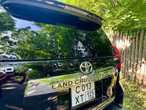 2019 Toyota Land Cruiser Prado 150 Series Рестайлинг 2, чёрный, 5050000 рублей - вид 36