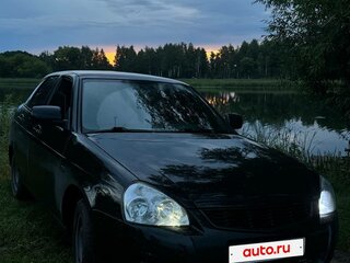 2013 Lada (ВАЗ) Priora I Рестайлинг, чёрный, 450000 рублей, вид 1
