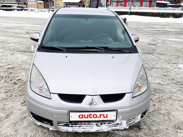 2008 Mitsubishi Colt VI (Z20/Z30), серебристый, 460000 рублей