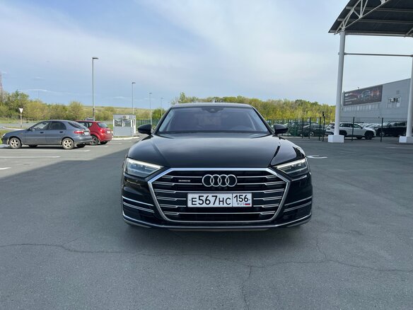 2019 Audi A8 Long 55 TFSI IV (D5), чёрный, 4750000 рублей - вид 5