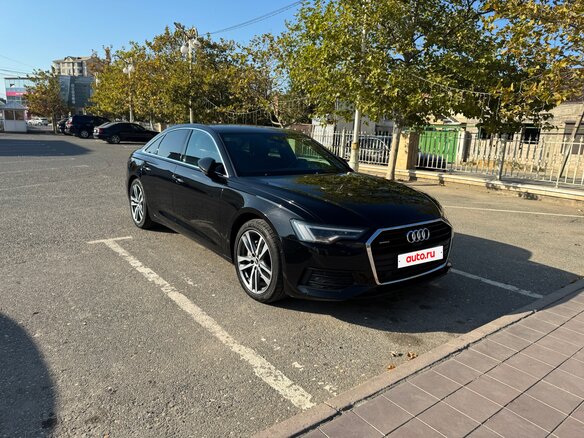 2021 Audi A6 45 TFSI V (C8), чёрный, 4250000 рублей