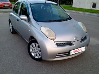 2009 Nissan March III (K12), серый, 450000 рублей, вид 1