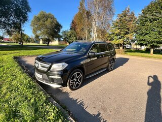 2014 Mercedes-Benz GL-Класс 500 II (X166), чёрный, 3500000 рублей, вид 1