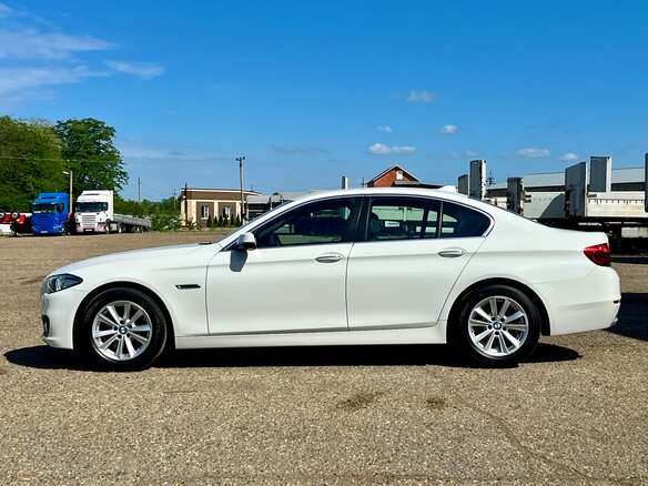 2014 BMW 5 серии 520i VI (F10/F11/F07) Рестайлинг, белый, 4100000 рублей - вид 6