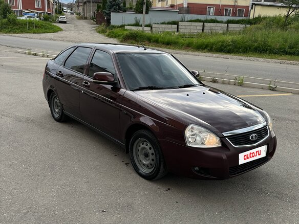 2014 Lada (ВАЗ) Priora I Рестайлинг, пурпурный, 590000 рублей - вид 1