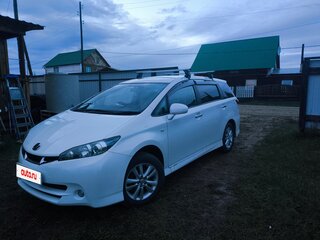 2009 Toyota Wish II, белый, 1100000 рублей, вид 1