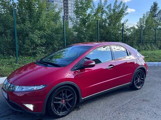 2008 Honda Civic VIII, красный, 800000 рублей, вид 5