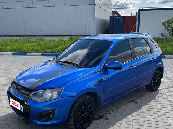 2017 Lada (ВАЗ) Kalina II, синий