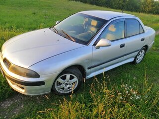 2002 Mitsubishi Carisma I Рестайлинг, серебристый, 170000 рублей, вид 4