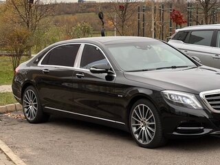 2015 Mercedes-Benz Maybach S-Класс 600 I (X222), чёрный, 5009800 рублей, вид 2