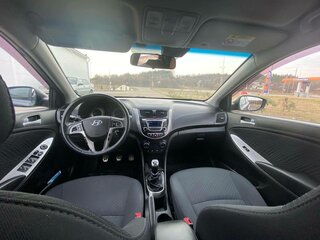 2015 Hyundai Solaris I Рестайлинг, серый, 1000000 рублей, вид 5