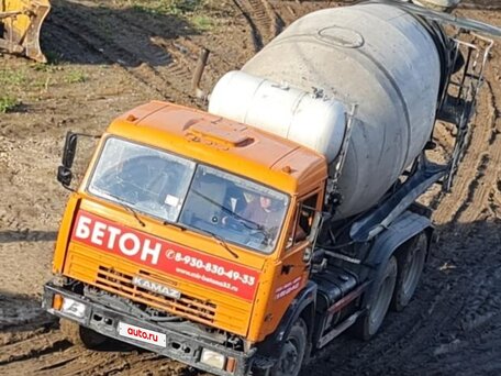 2004 КамАЗ Автобетоносмеситель, оранжевый, 1200000 рублей, вид 1