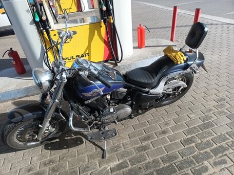 1999 Kawasaki VN400 Vulcan, синий, 270000 рублей, вид 5