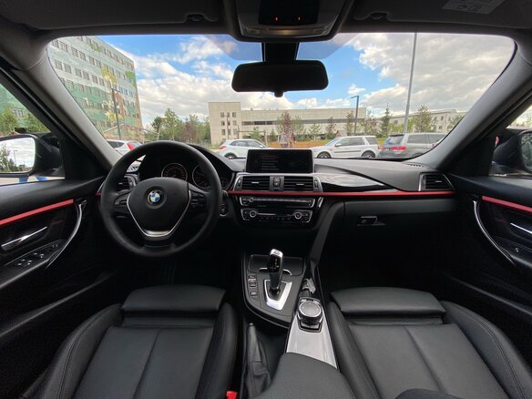 2015 BMW 3 серии 320d xDrive VI (F3x) Рестайлинг, серый - вид 13