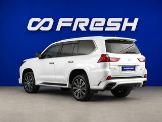 2020 Lexus LX 570 III Рестайлинг 2, белый, 8749077 рублей, вид 2