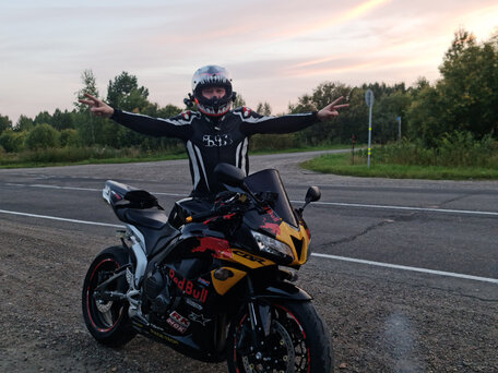 2007 Honda CBR 600RR, чёрный, 650000 рублей, вид 2