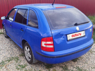 2007 Skoda Fabia I Рестайлинг, синий, 370000 рублей, вид 2