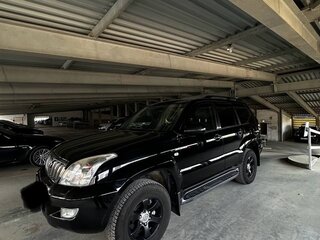 2008 Toyota Land Cruiser Prado 5-speed 120 Series Рестайлинг, чёрный, 2400000 рублей, вид 1