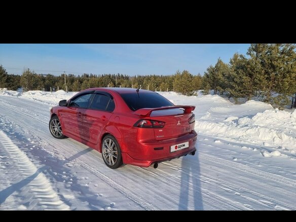 2008 Mitsubishi Lancer X, красный, 1180000 рублей - вид 13
