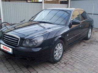 2007 Hyundai Sonata ТагАЗ IV (EF) Рестайлинг, чёрный, 430000 рублей, вид 1