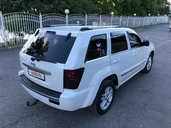 2008 Jeep Grand Cherokee III (WK), белый - вид 8