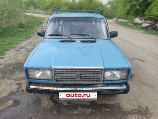 2004 Lada (ВАЗ) 2107, голубой, 115000 рублей, вид 2