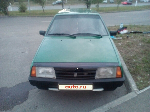 2000 Lada (ВАЗ) 2109, зелёный - вид 1