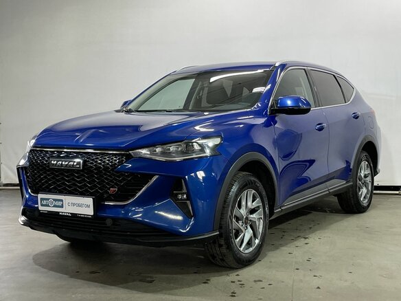 2022 Haval F7 I Рестайлинг, синий