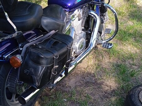 2002 Honda VT 1100, синий, 580000 рублей, вид 5
