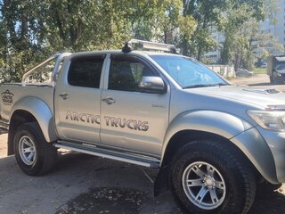 2013 Toyota Hilux VII Рестайлинг, серебристый, 3100000 рублей, вид 5